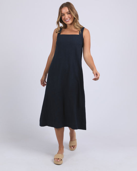 Lourdes Dress | Navy