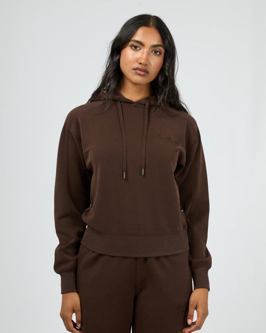 Luxe Active Crop Hoodie