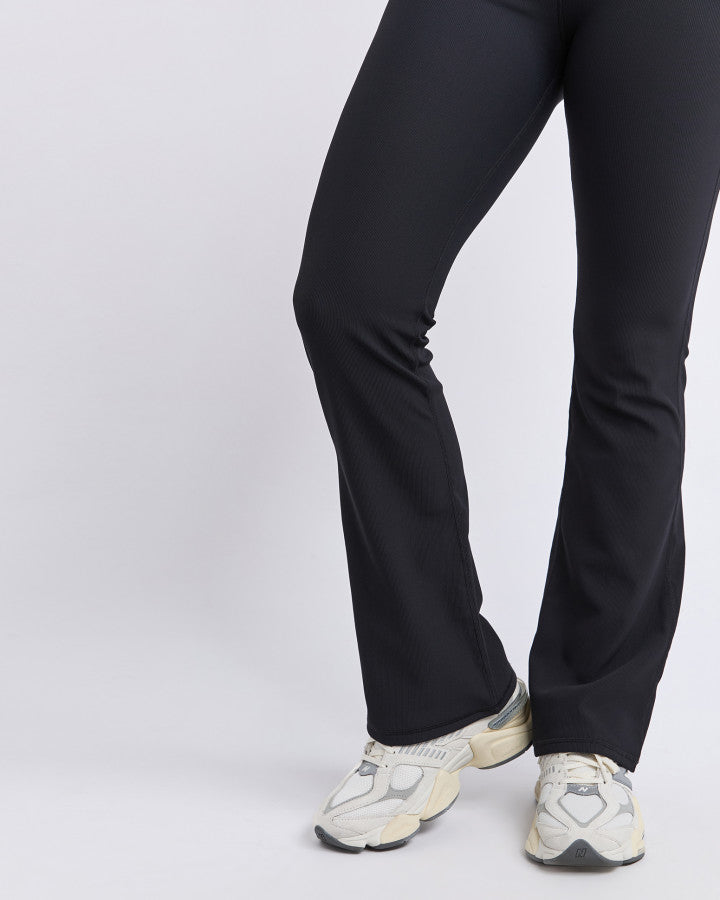 Luxe Rib Pant | Black
