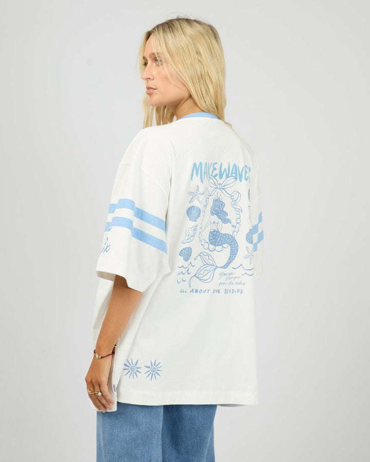 Make Waves Oversized Tee