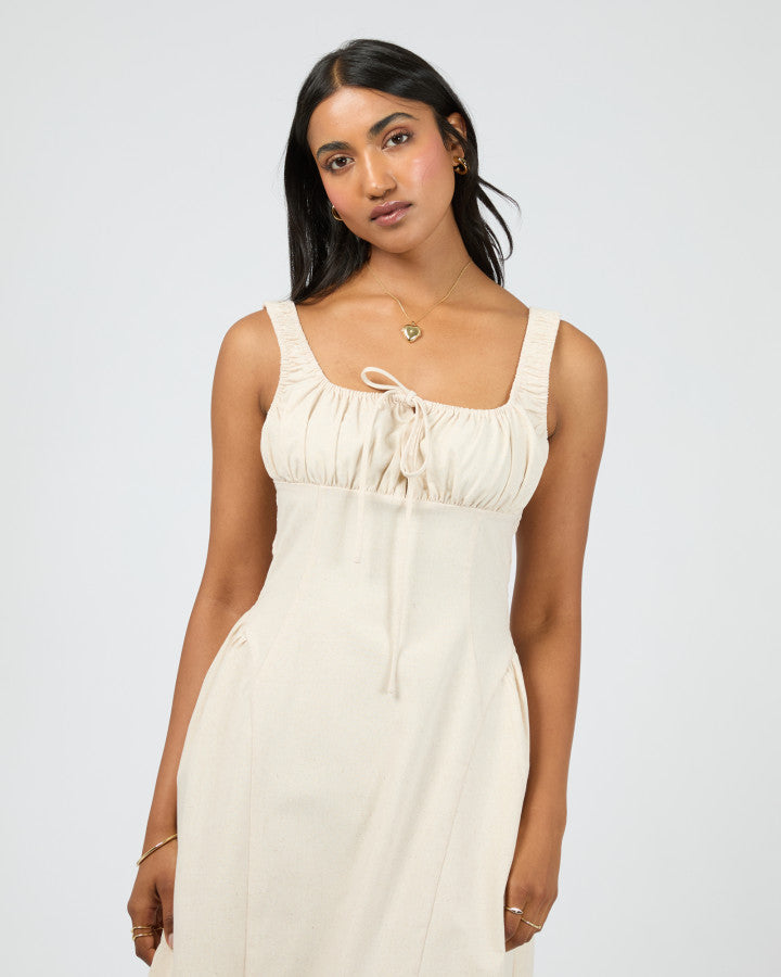 Mavis Maxi Dress | Natural