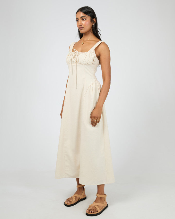 Mavis Maxi Dress | Natural