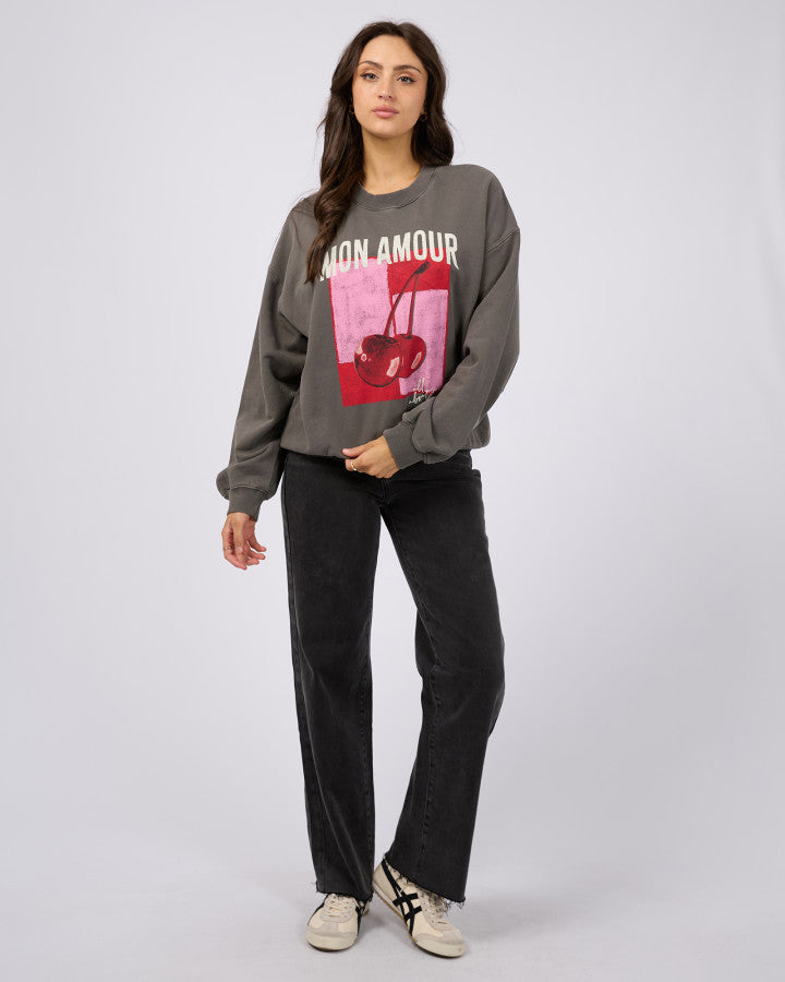 Mon Amour Slouch Crew