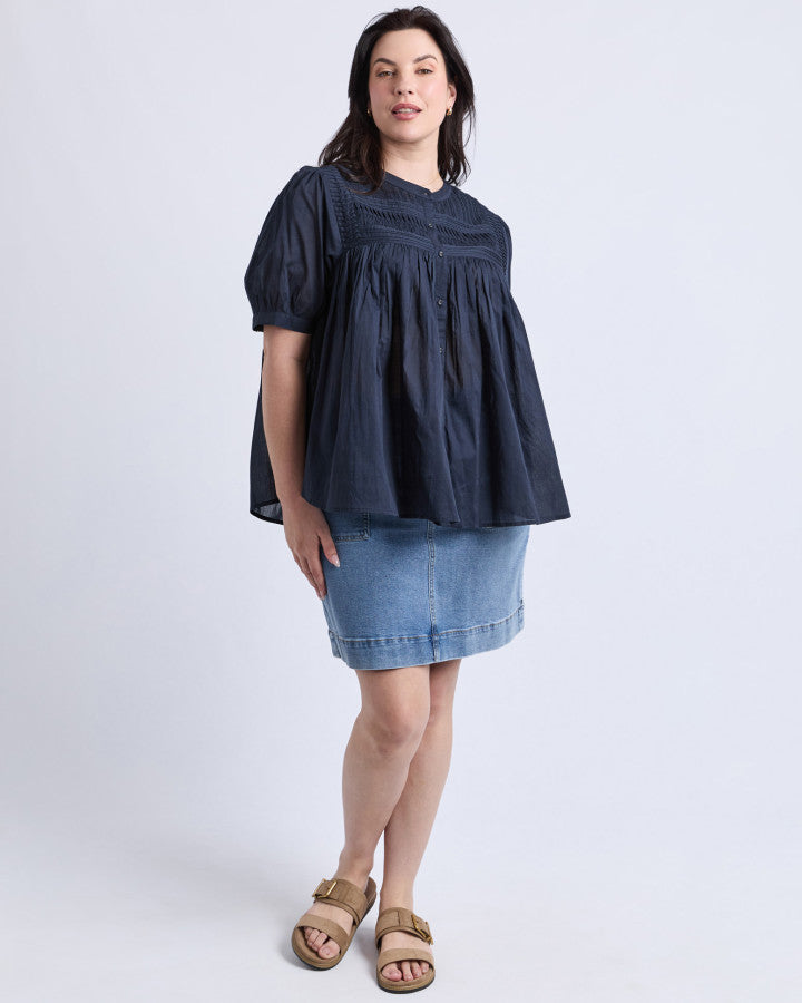 Monty Shirt | Navy