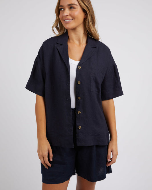 Oakleigh Shirt| Dark Sapphire