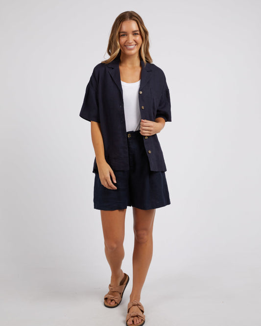 Oakleigh Shirt| Dark Sapphire