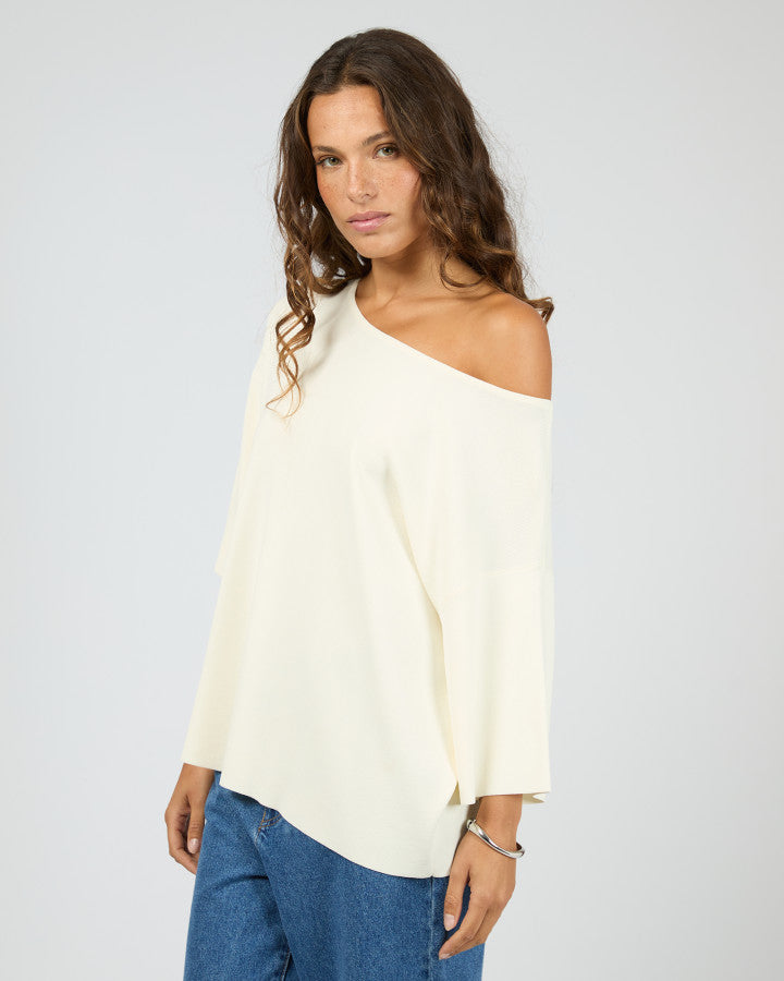 Ollie Off Shoulder Knit Top