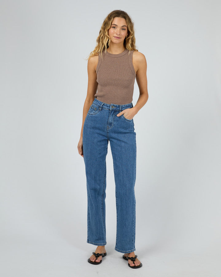 Pia Tank | Brown