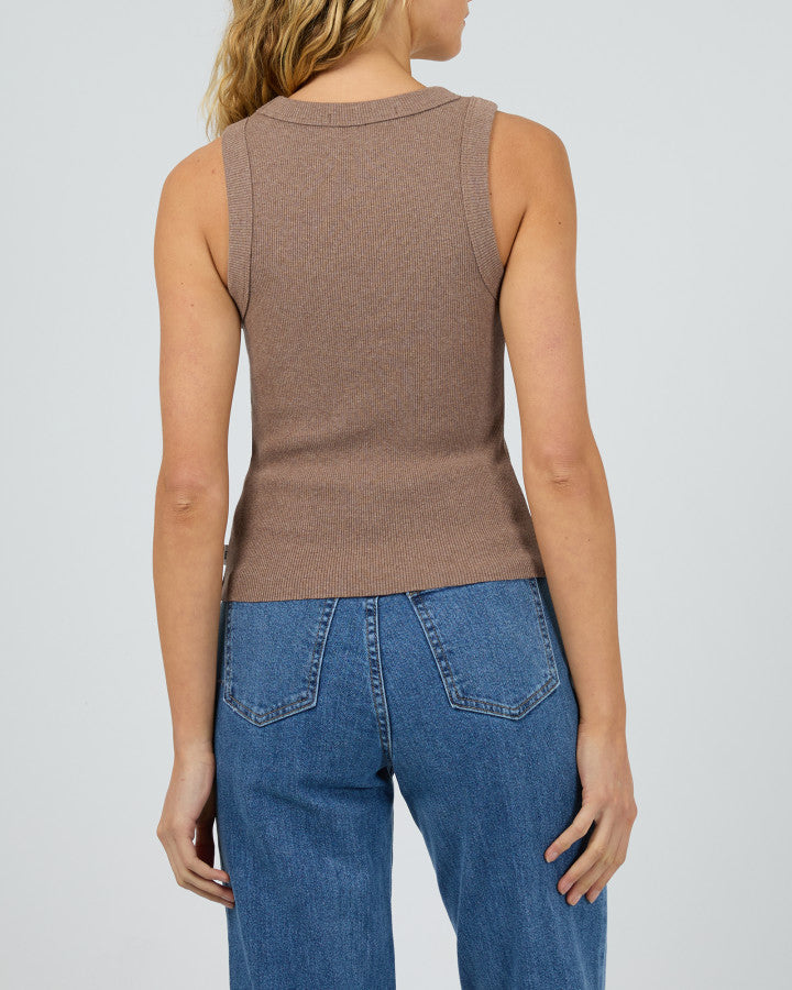 Pia Tank | Brown