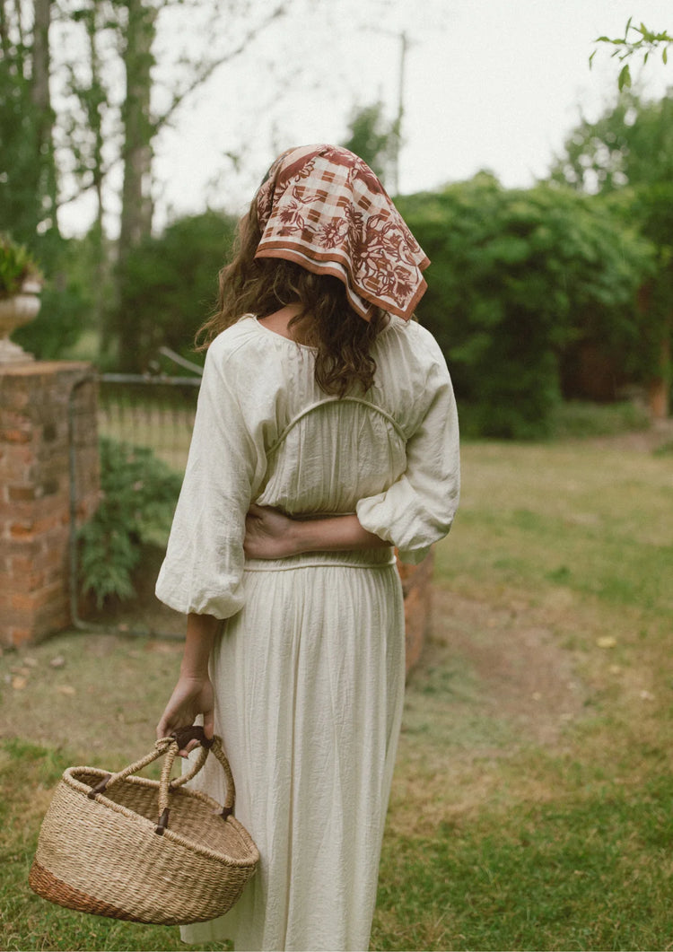 Pistol & Petal Bandana Scarf | Cotton