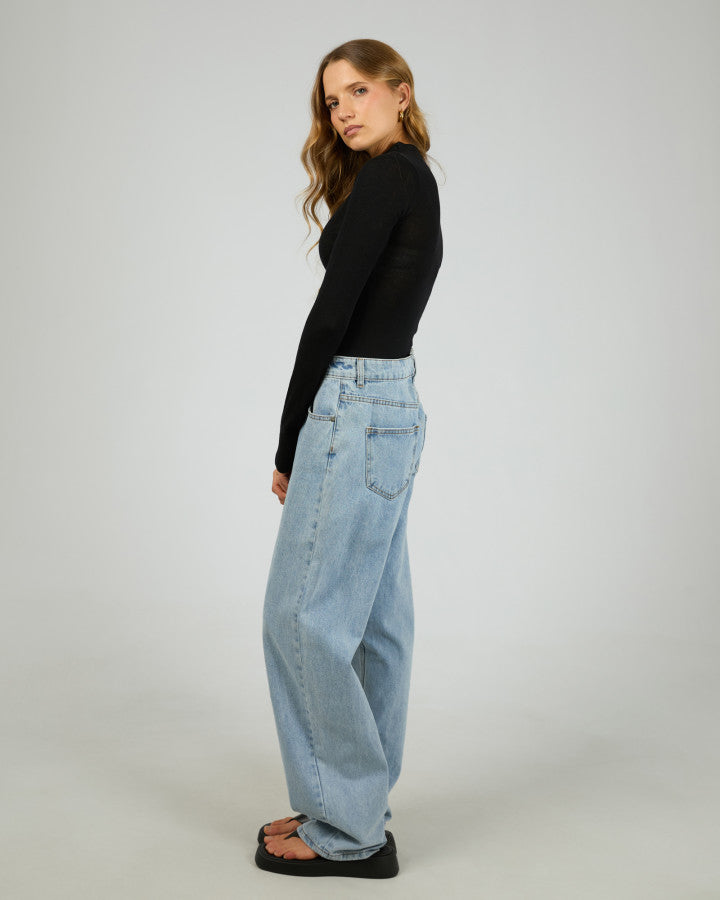Priya Layering Long Sleeve | Black