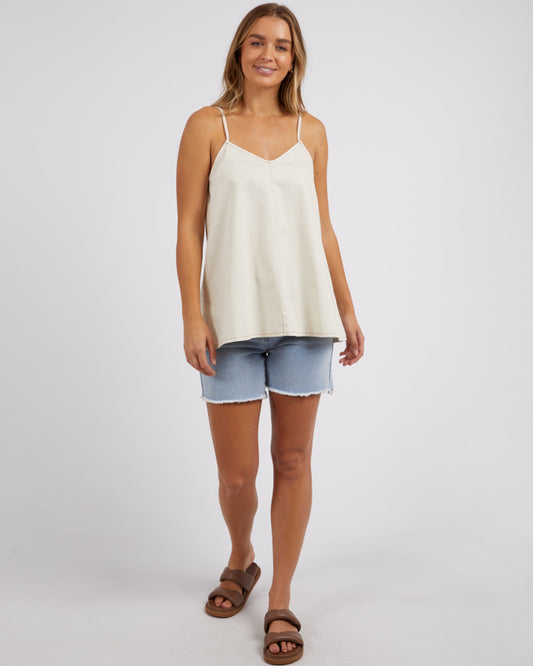 Roma Denim Top