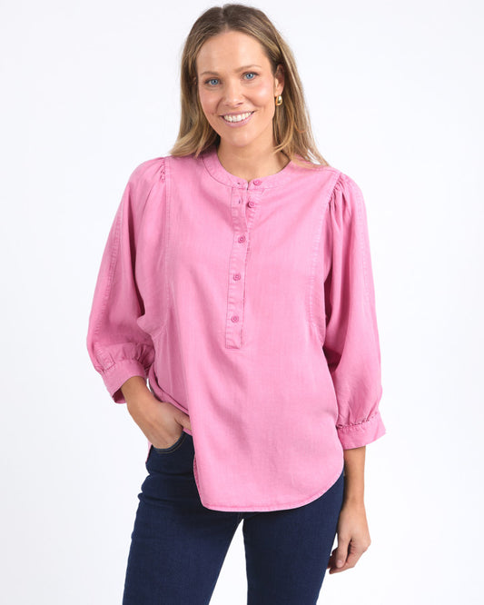Rowan Shirt Pink Geranium