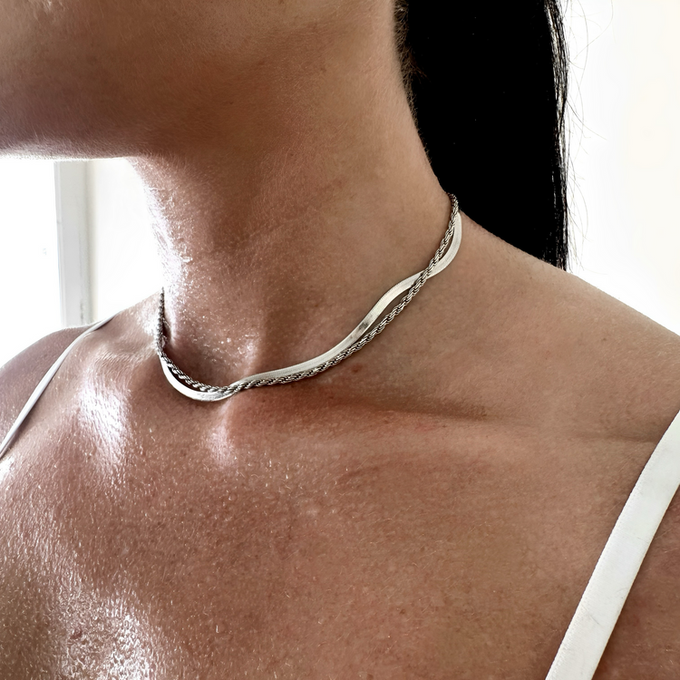 Sidewalk Necklace | SIlver