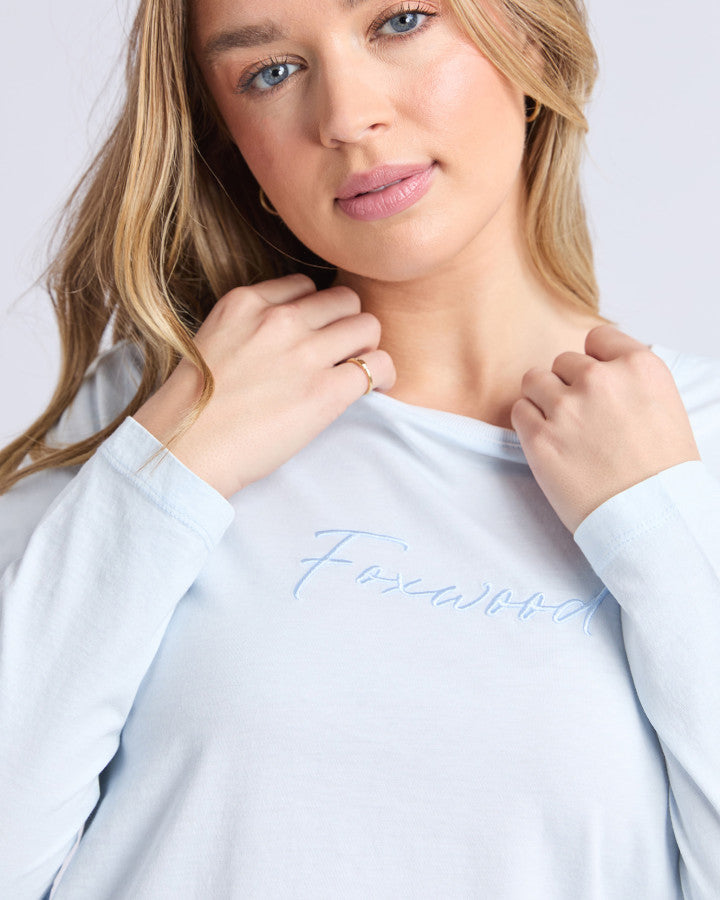 Signature Long Sleeve | Ice Blue