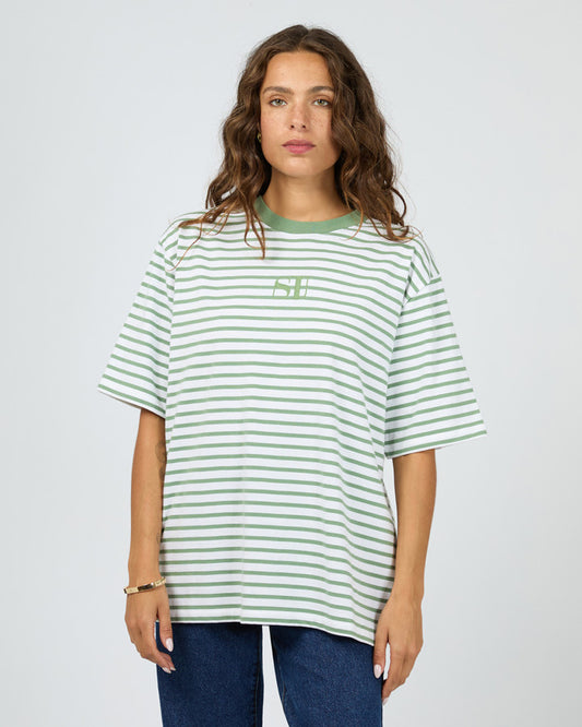 Silent Stripe SS Tee