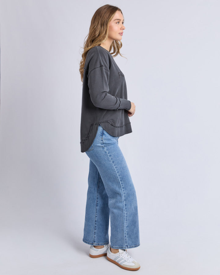 Simplified Crew | Charcoal