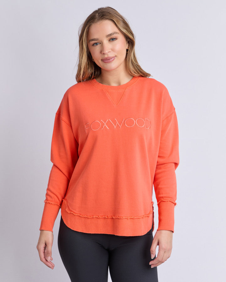 Simplified Crew | Orange Red