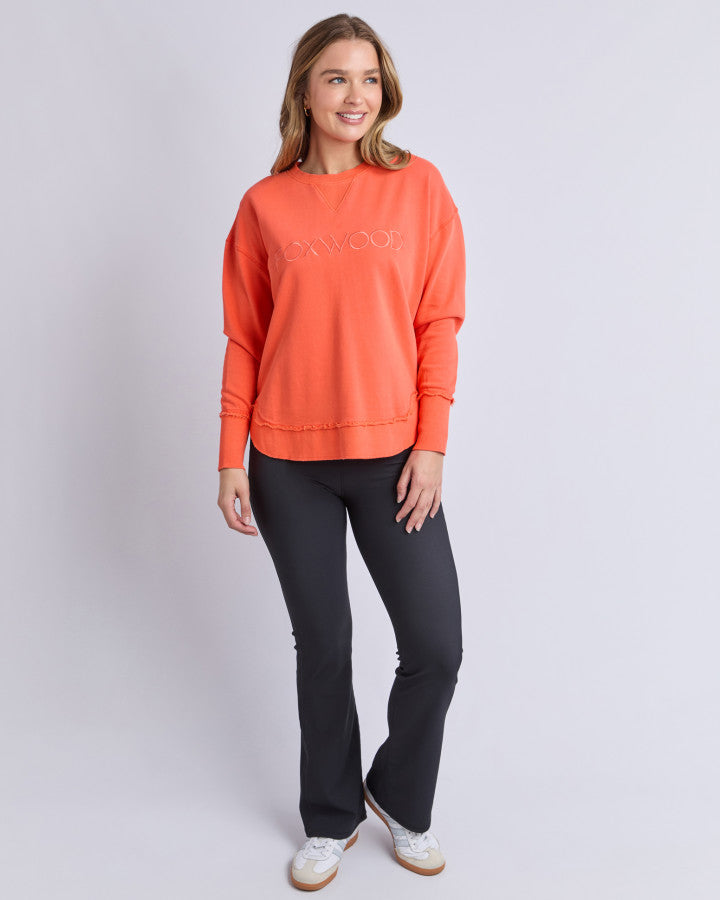 Simplified Crew | Orange Red