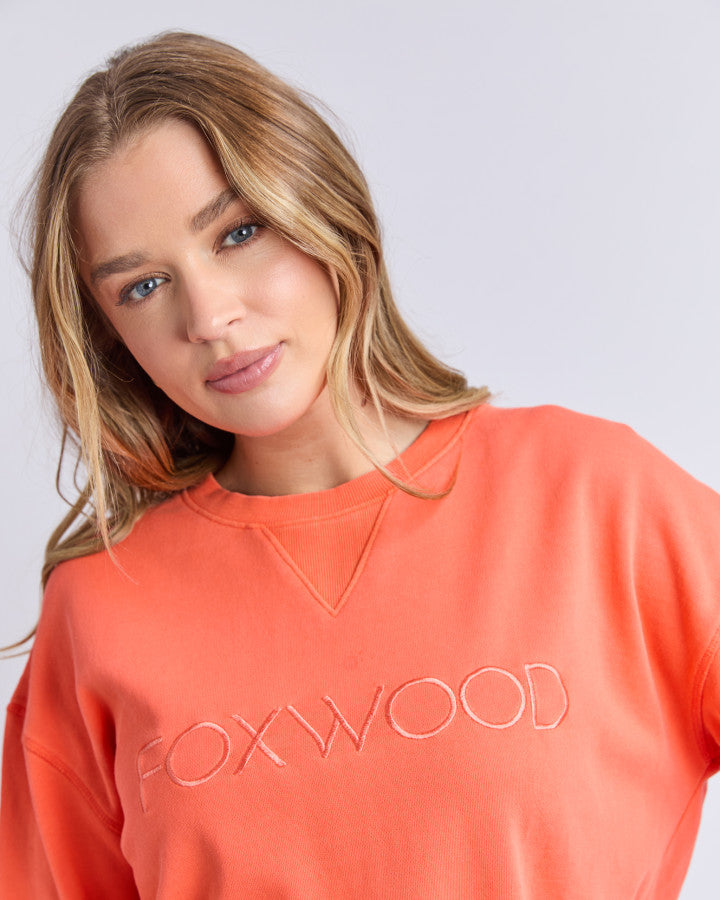 Simplified Crew | Orange Red
