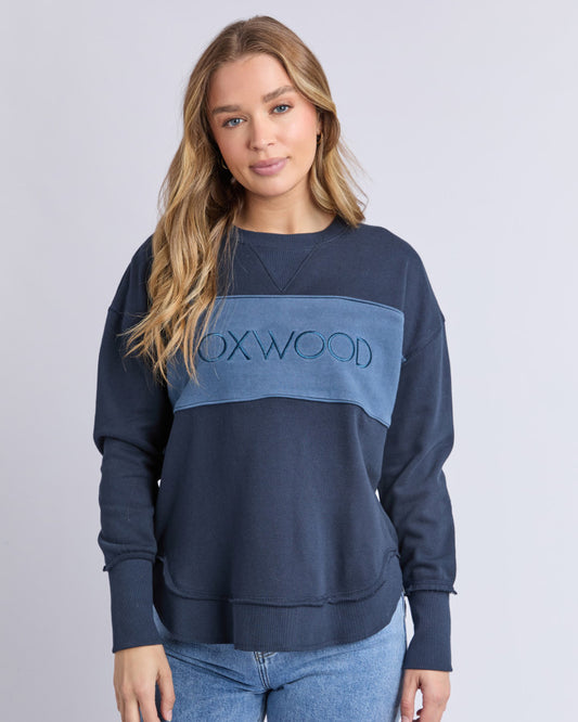 Simplified Tonal Crew | Navy