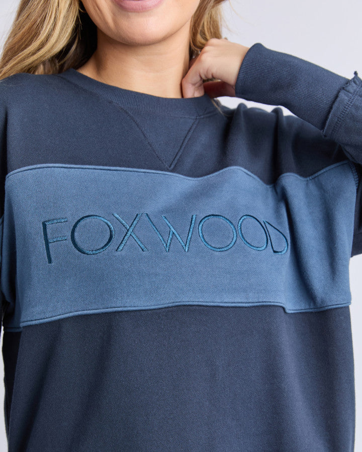 Simplified Tonal Crew | Navy
