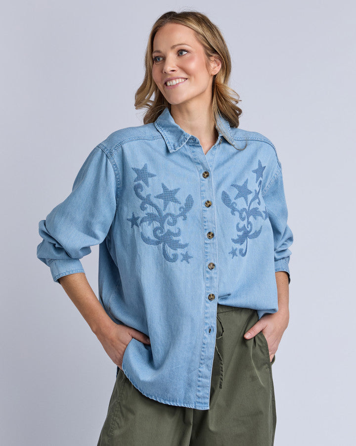Star Denim Shirt