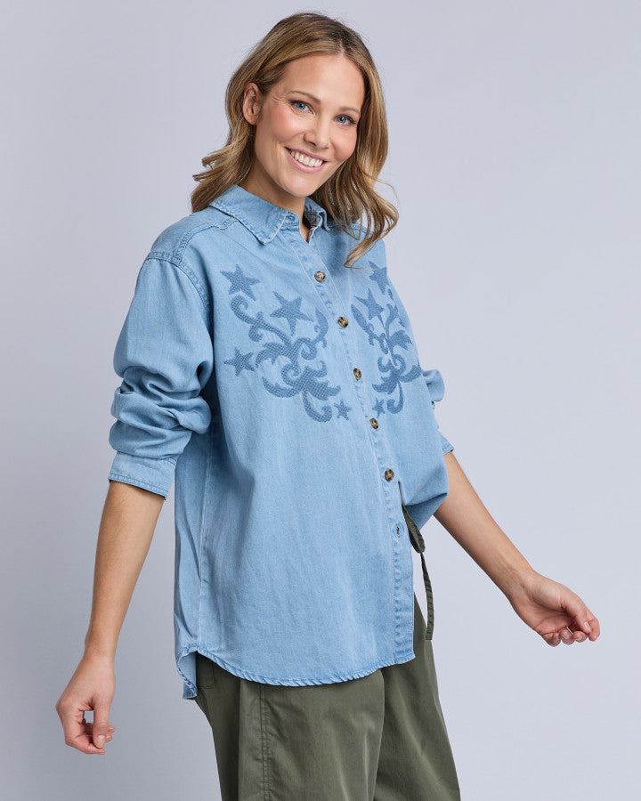 Star Denim Shirt