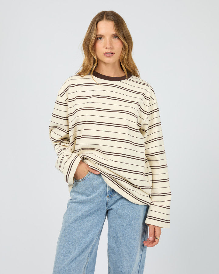 Stripe Long Sleeve Tee
