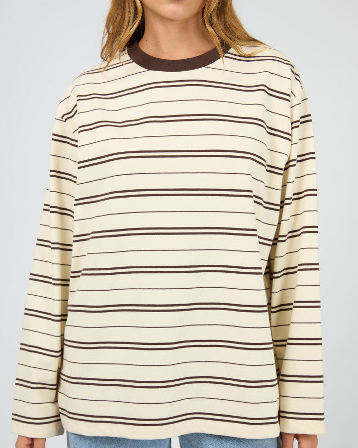 Stripe Long Sleeve Tee