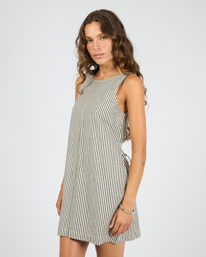Sunday Tie Waist Mini Dress