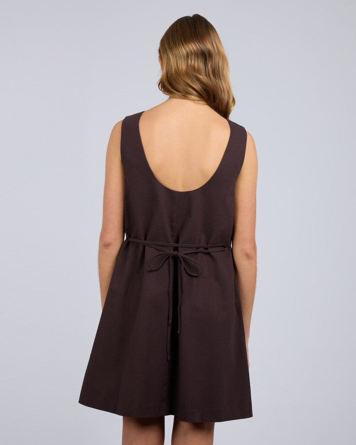 Tallow Tie Mini Dress