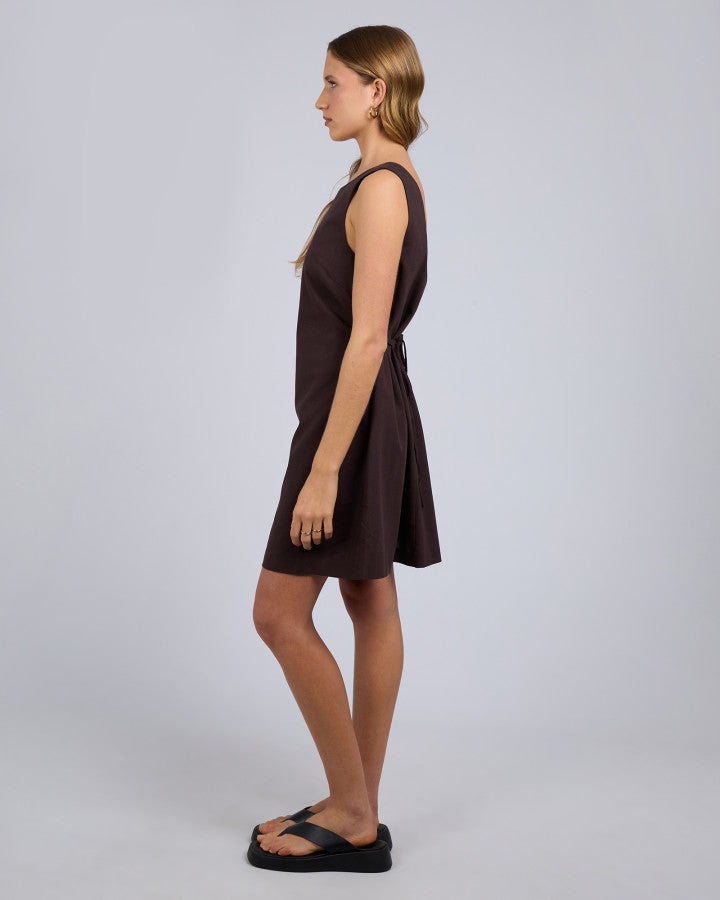 Tallow Tie Mini Dress