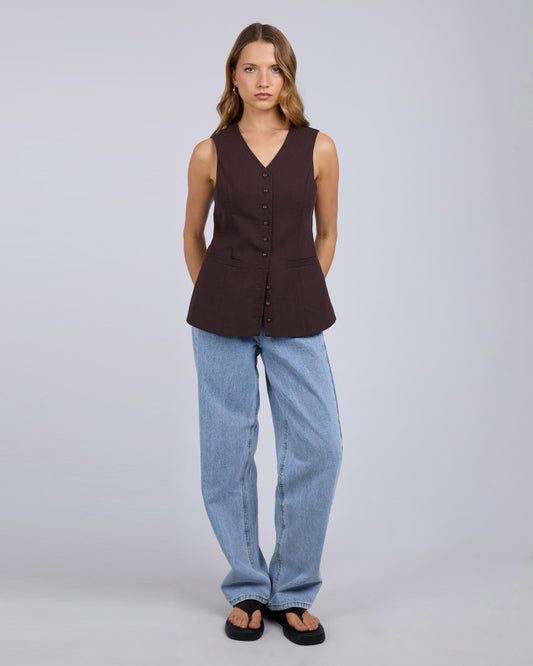 Tallow Vest | Chocolate