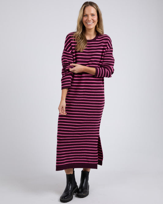 Tess Stripe Knit Dress