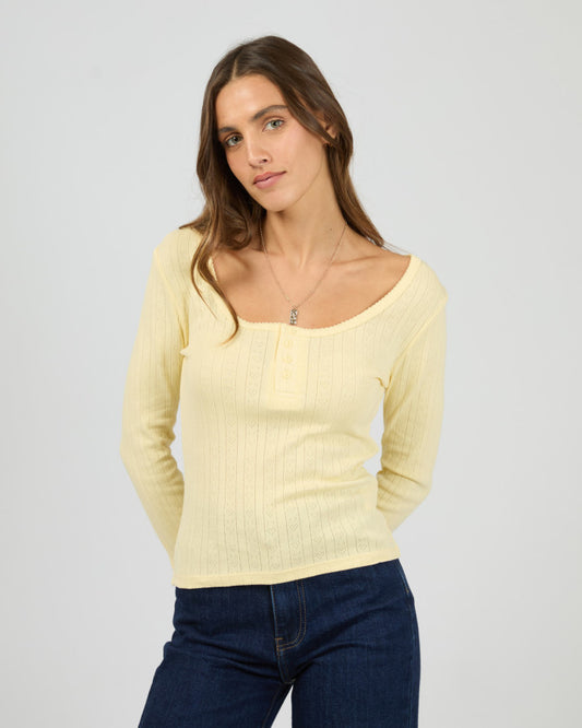 Tia Long Sleeve Top | Butter
