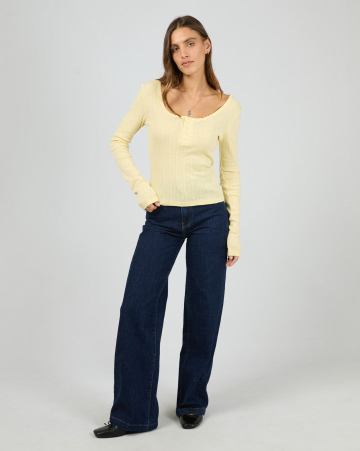 Tia Long Sleeve Top | Butter