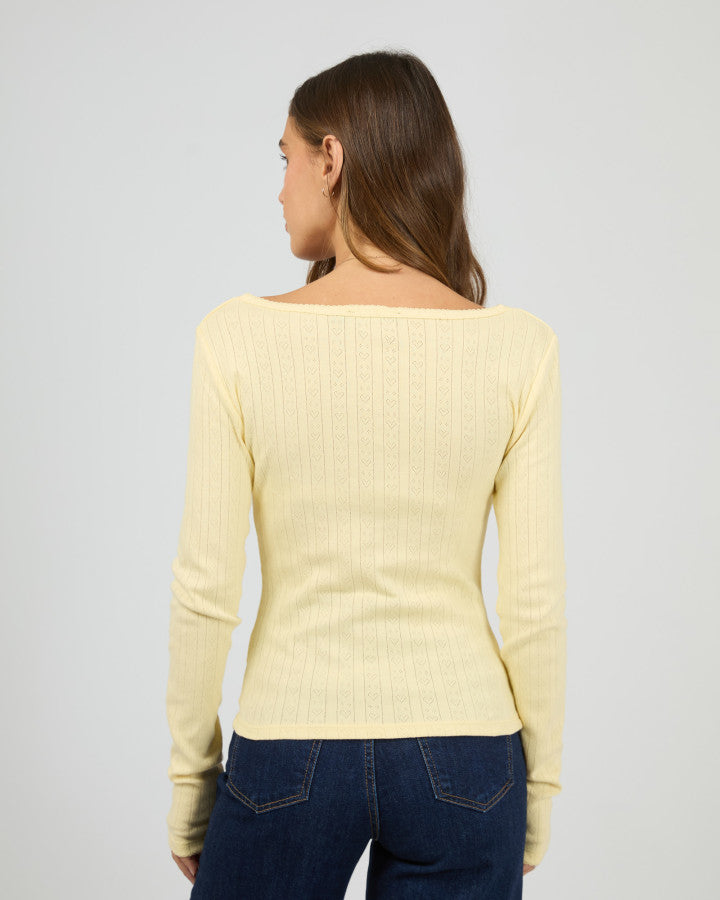 Tia Long Sleeve Top | Butter