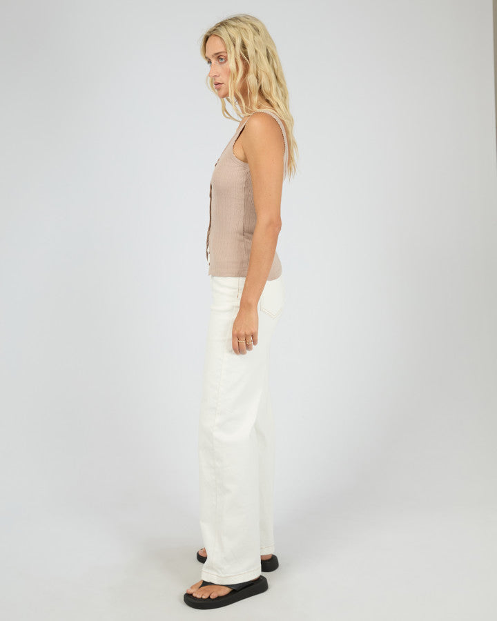 Tia Tank | Taupe