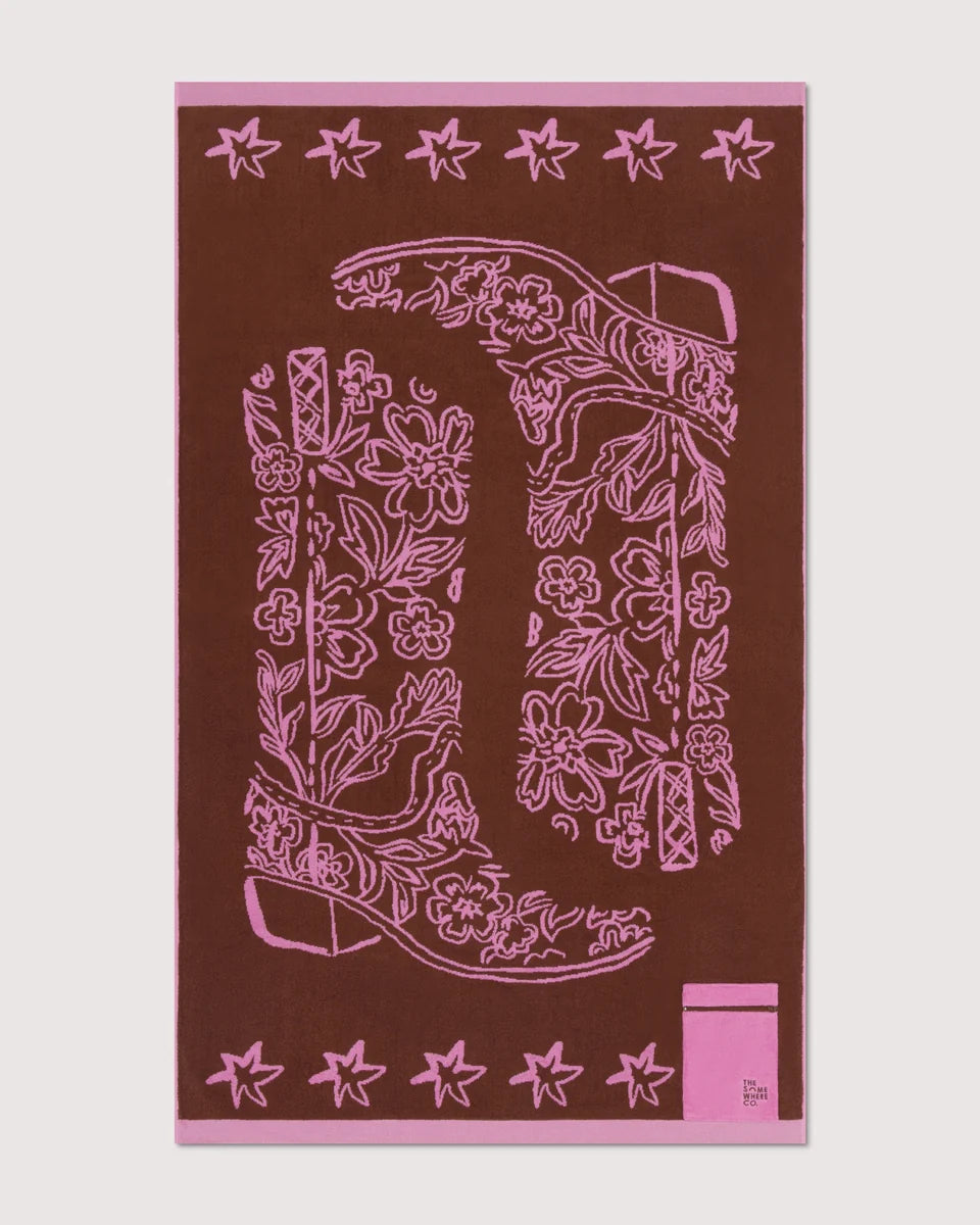 Premium Cotton Beach Towel | The Wrangler