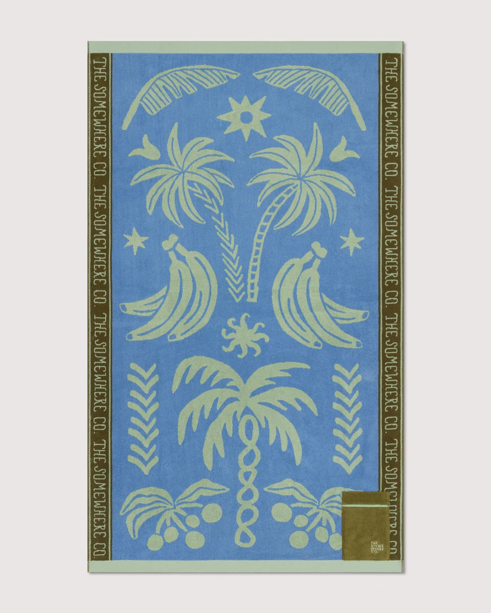 Premium Cotton Beach Towel | Tropicalia