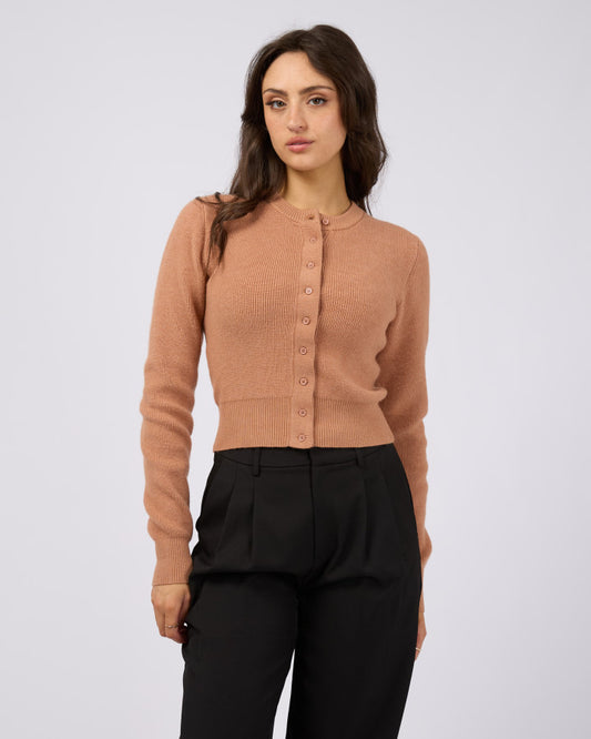 Waldorf Cardigan | Tan