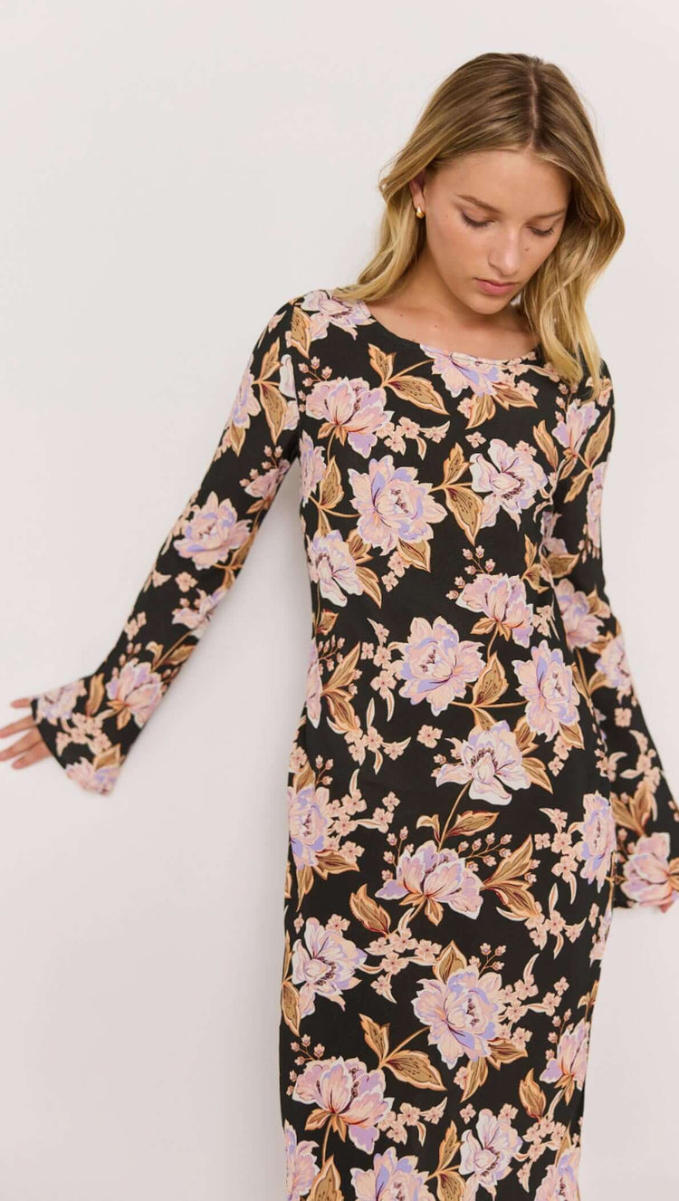 Willow Bias Maxi Dress