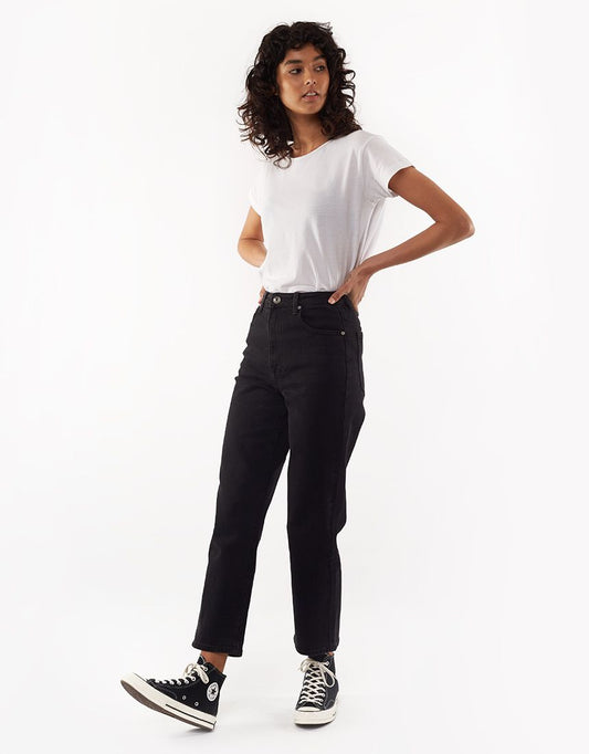 Cali Straight Jean | Black
