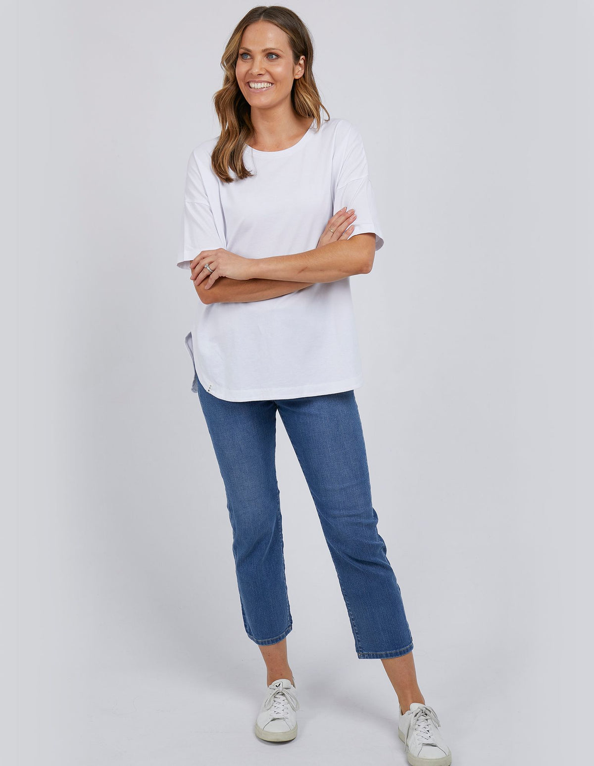Society SS Tee | White