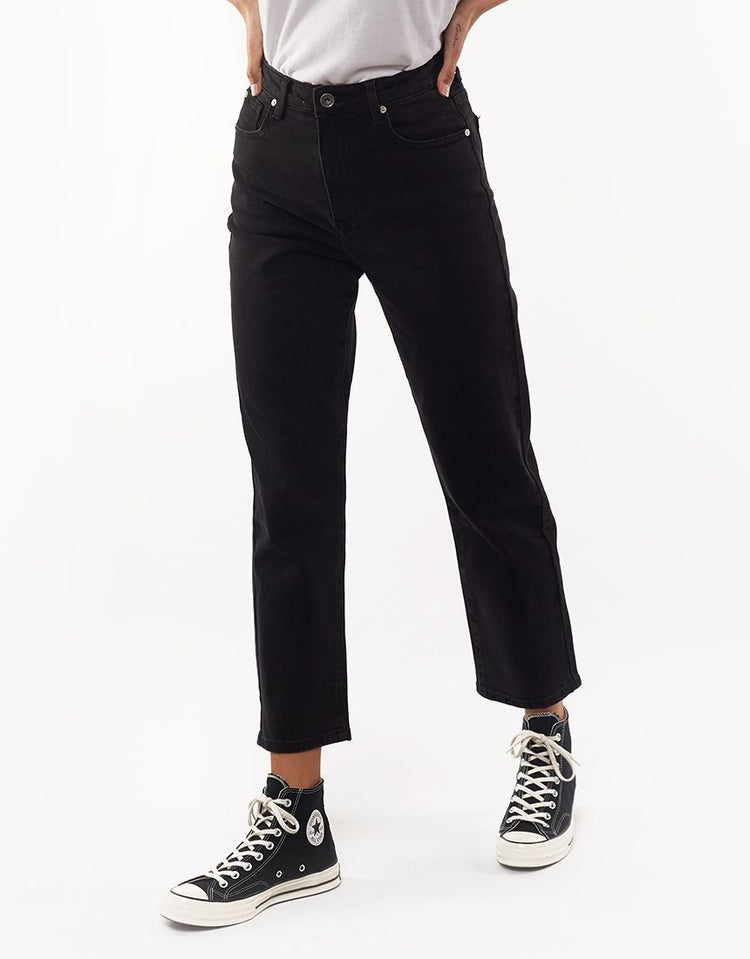 Cali Straight Jean | Black