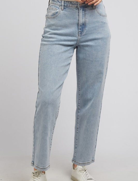 Enmore Wide Leg Jean | Light Blue