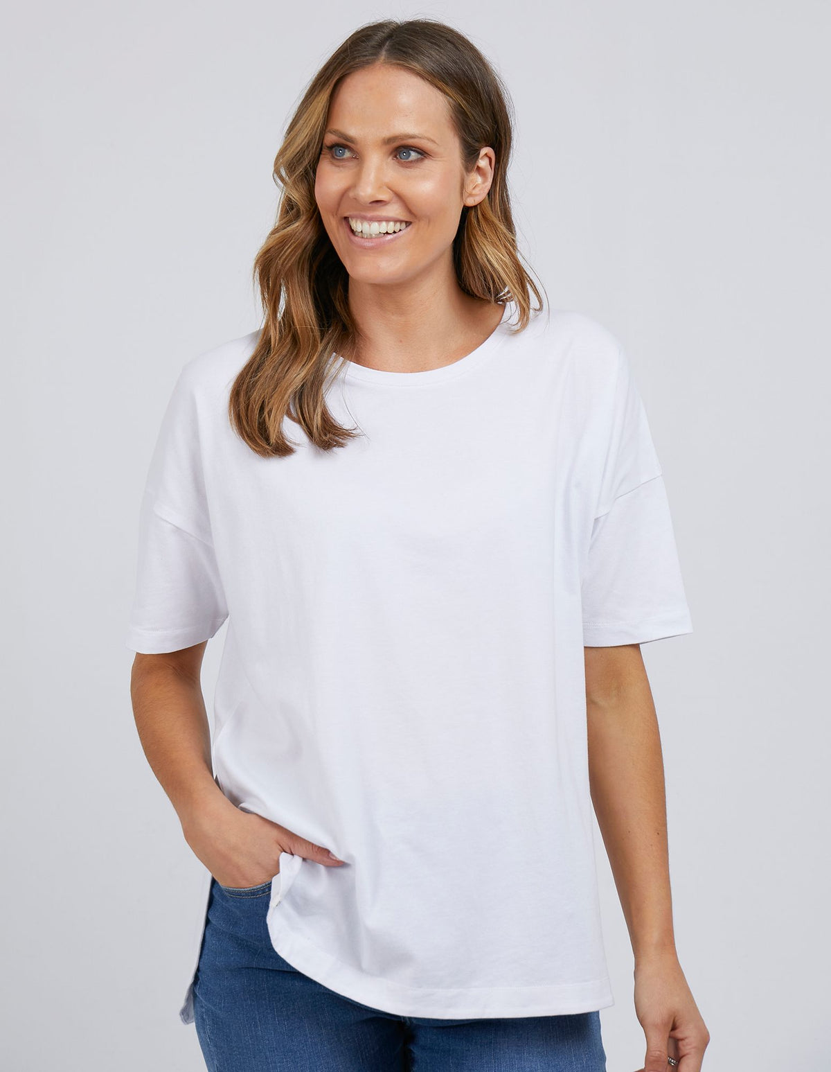 Society SS Tee | White